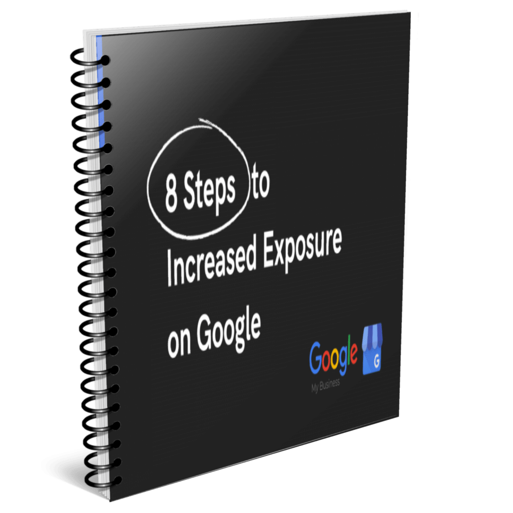 8 steps to increased exposure on Google workbook